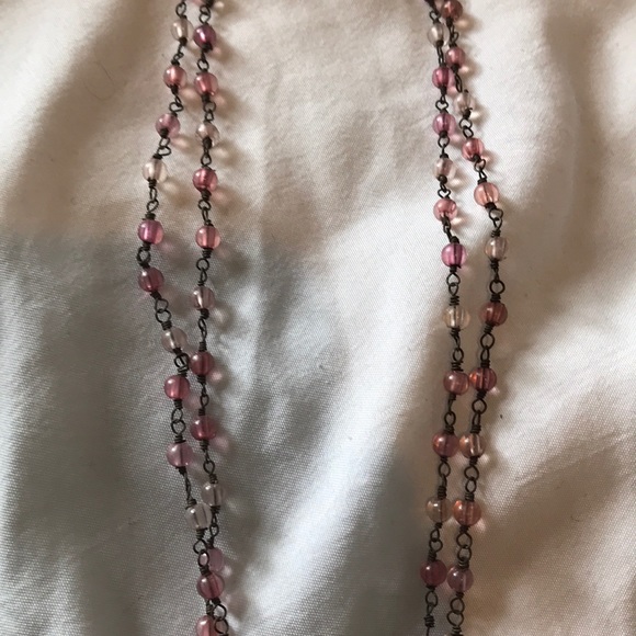 Multi strand beaded necklace - Picture 4 of 7